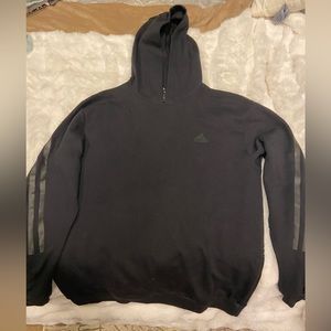 Adidas black lightweight men’s hoodie